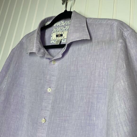 Joseph Abboud Men's Long Sleeve Button Down Collared Casual Shirt Size Large - Picture 6 of 8